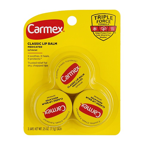 CARMEX Набор бальзамов для губ в баночке классический #1