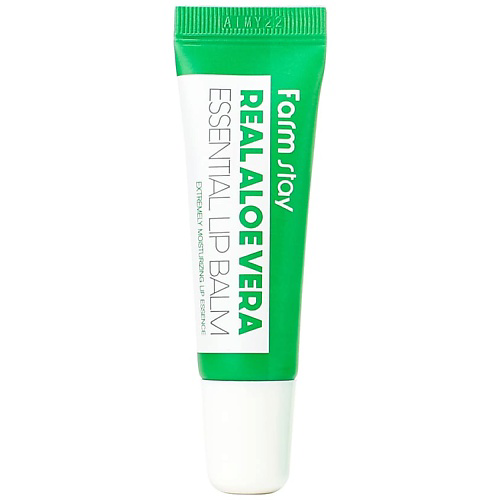 FARMSTAY Бальзам для губ с алоэ Real Aloe Vera Essential Lip Balm #1