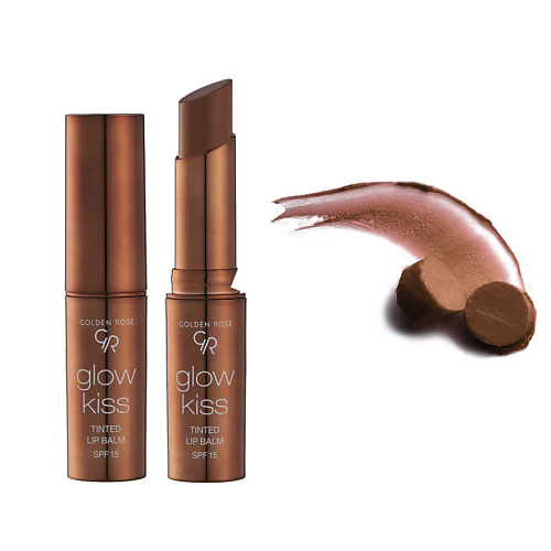 GOLDEN ROSE Тинт-бальзам для губ Glow Kiss Tinted Lip Balm #1