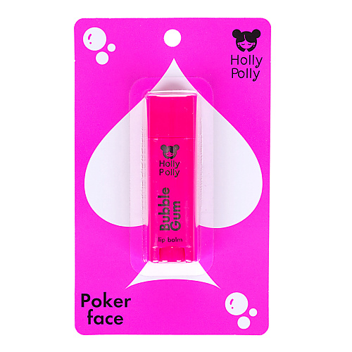 HOLLY POLLY Poker Face Бальзам для губ Bubble gum #1