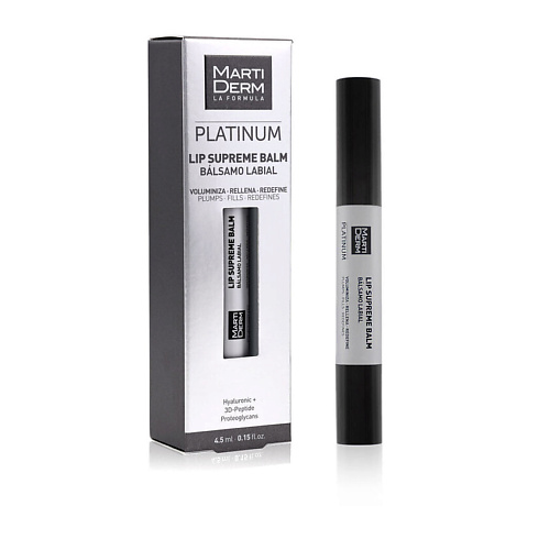 MARTIDERM Антивозрастной бальзам для губ Platinum Lip Supreme Balm #1