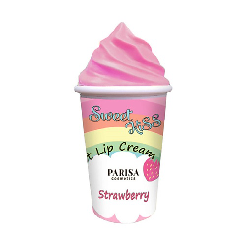 PARISA COSMETICS Бальзам для губ увлажняющий Strawberry #1
