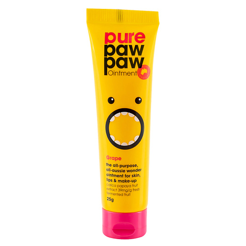 PURE PAW PAW Бальзам для губ восстанавливающий с ароматом Виноградная газировка #1
