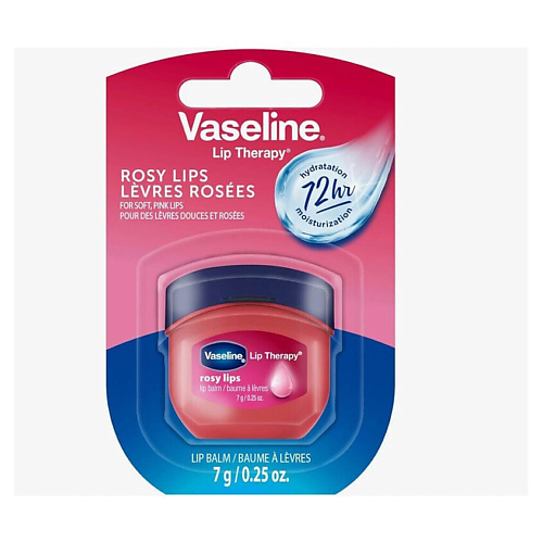 VASELINE Бальзам для губ Lip Therapy Rosy Lips Mini #1
