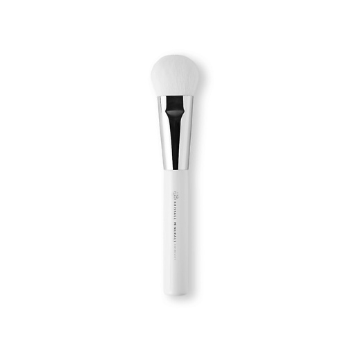 KRISTALL MINERALS COSMETICS Кисть плоская F09 для румян, бронзера, пудры #1