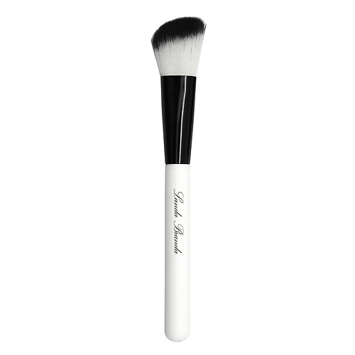 LANDA BRANDA Кисть скошенная  малая для румян и хайлайтера BLUSH BRUSH #1