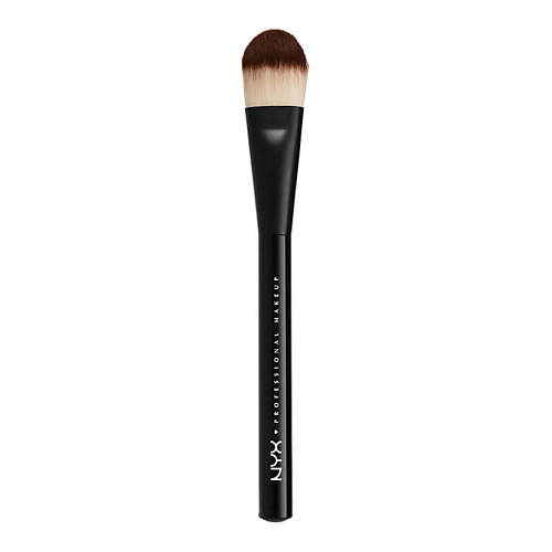 NYX Professional Makeup NYX PROFESSIONAL MAKEUP Профессиональная кисть для тональных средств Pro Flat Foundation Brush #1