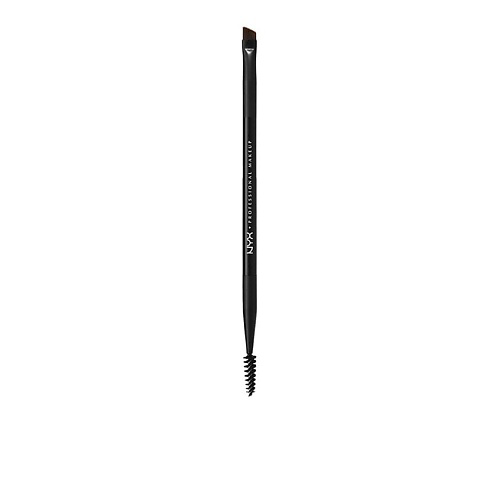NYX Professional Makeup NYX PROFESSIONAL MAKEUP Профессиональная двусторонняя кисть для макияжа бровей Pro Dual Brow Brush #1