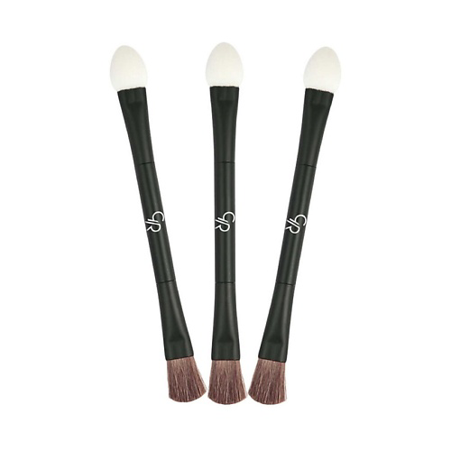 GOLDEN ROSE Набор двусторонних кистей  для теней DOUBLE ENDED EYESHADOW BRUS #1