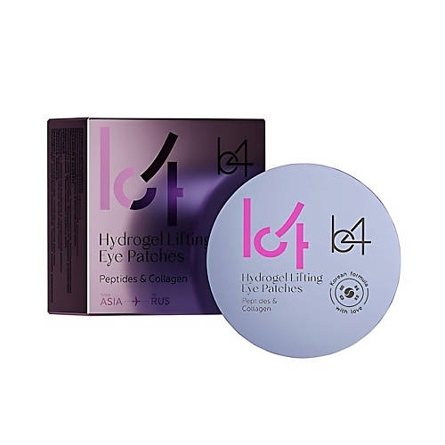 B4 Peptides и Collagen гидрогелевые патчи для кожи вокруг глаз с пептидами и коллагеном #1
