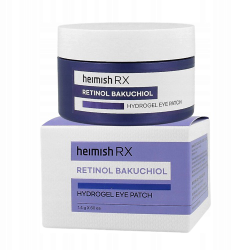 HEIMISH Гидрогелевые патчи для глаз RX Retinol Bakuchiol Hydrogel Eye Patch #1