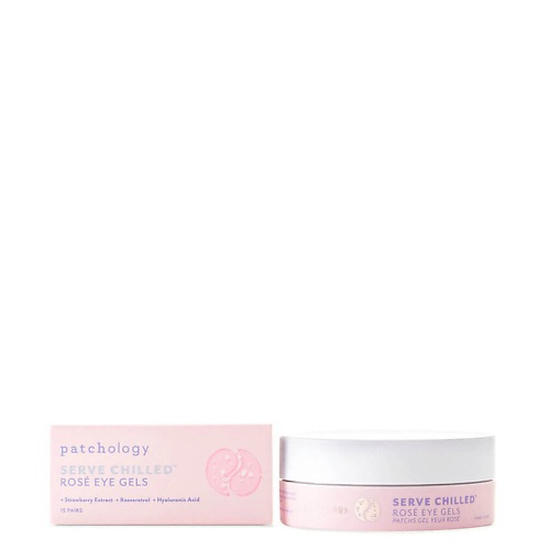 PATCHOLOGY Освежающие патчи с экстрактом розы Serve Chilled Rosé Eye Gels #1
