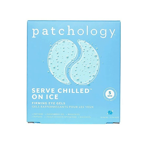 PATCHOLOGY Освежающие тонизирующие патчи для глаз Serve Chilled On Ice Eye Patches #1