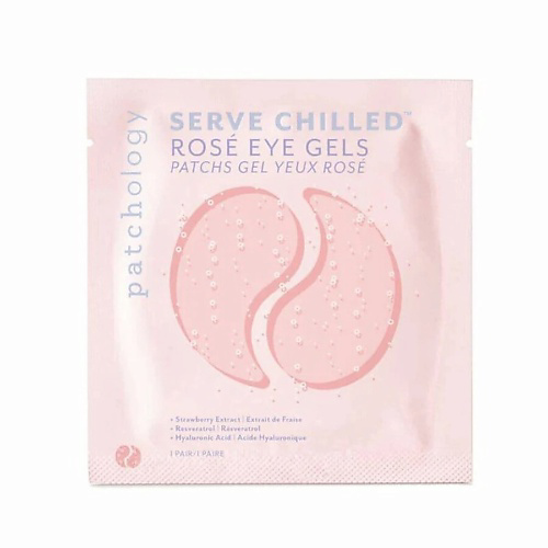 PATCHOLOGY Ультраувлажняющие тонизирующие гелевые патчи для глаз Serve Chilled Rose #1