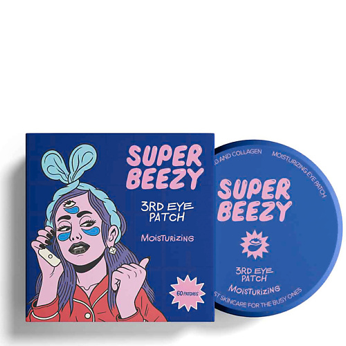 SUPER BEEZY Патчи для глаз гидрогелевые для глубокого увлажнения 3RD Eye Patch #1
