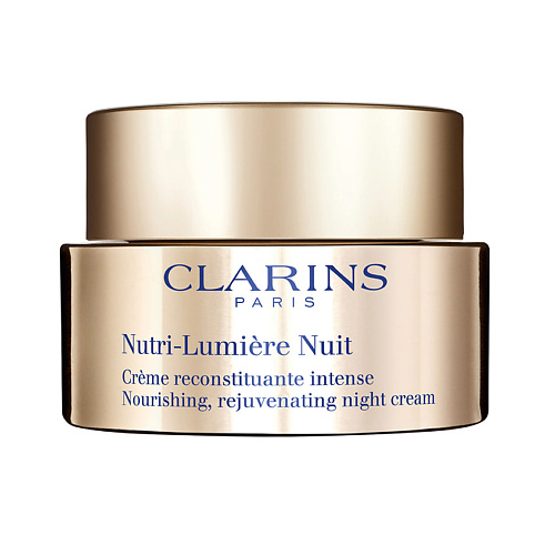 CLARINS Питательный антивозрастной ночной крем, придающий сияние зрелой коже Nutri-Lumière 50 #1