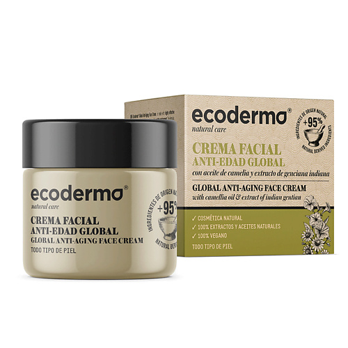 ECODERMA Крем для лица антивозрастной Global Anti-Aging Face Cream 50 #1