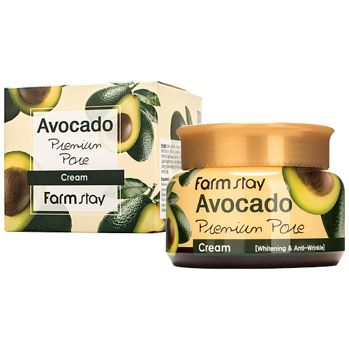 FARMSTAY Крем для лица антивозрастной с авокадо Avocado Premium Pore Cream 100 #1