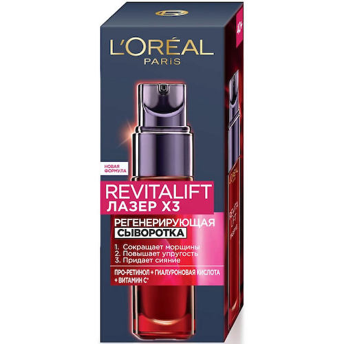 L'ORÉAL PARIS Антивозрастная сыворотка против морщин для лица Revitalift Лазер х3 30 #1