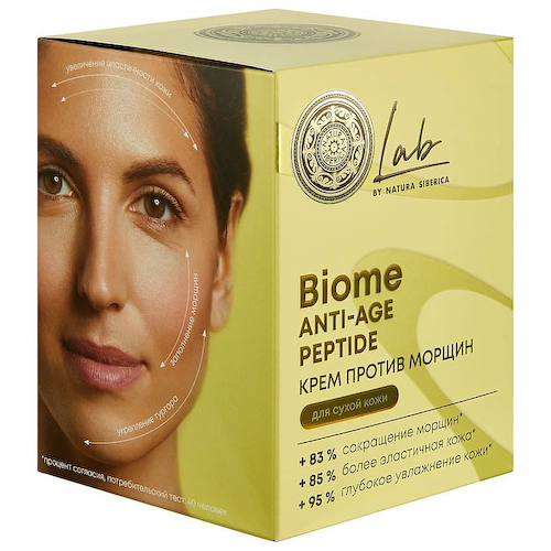 NATURA SIBERICA Крем для лица против морщин Пептид LAB Biome 50 #1