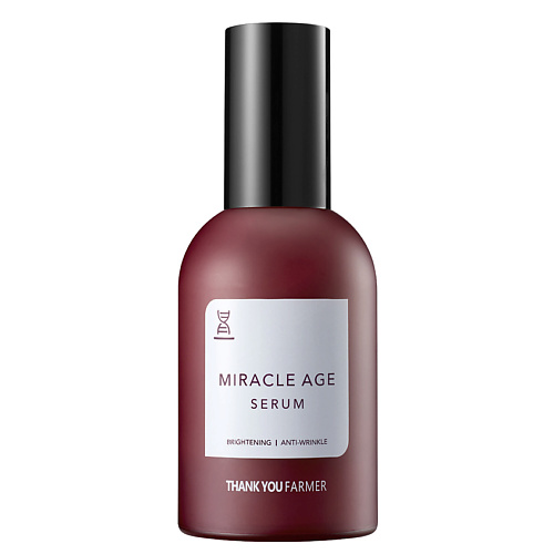 THANK YOU FARMER Сыворотка для лица антивозрастная восстанавливающая Miracle Age Serum 60 #1