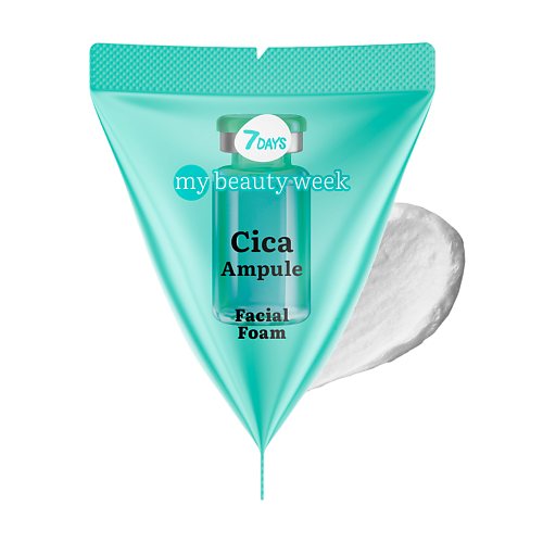 7DAYS Пенка для лица очищающая CICA MY BEAUTY WEEK 7 #1