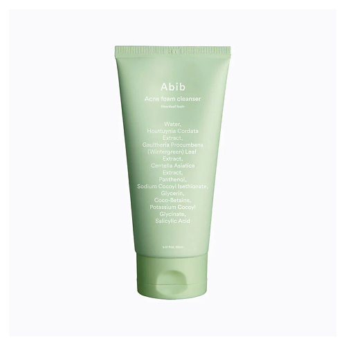 ABIB Пенка для умывания Heartleaf Acne Foam Cleanser 150 #1