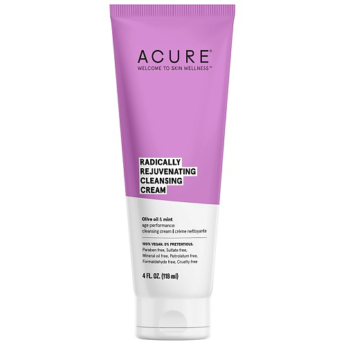 ACURE Крем-пенка для умывания очищающая с оливковым маслом и мятой Radically Rejuvenating #1