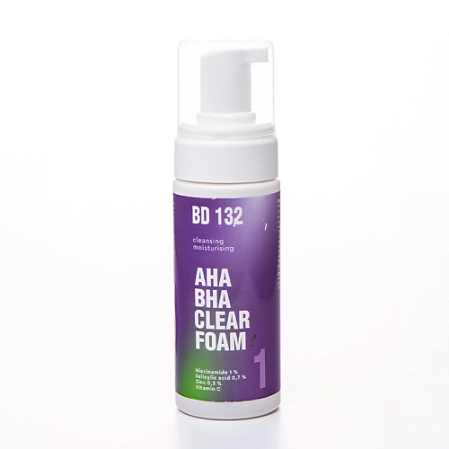 BEAUTYDRUGS BD 132 AHA BHA Clear Foam Очищающая увлажняющая пенка для умывания 150 #1