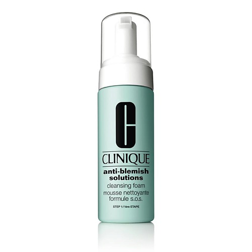 CLINIQUE Пенка для умывания для проблемной кожи Anti-Blemish Solutions Cleansing Foam 125 #1