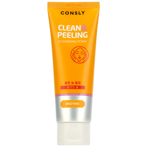 CONSLY Пенка для умывания энзимная обновляющая с папаином Clean & Peeling 120 #1