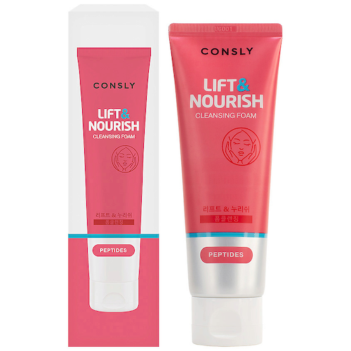 CONSLY Пенка для умывания укрепляющая с пептидами Lift & Nourish 120 #1