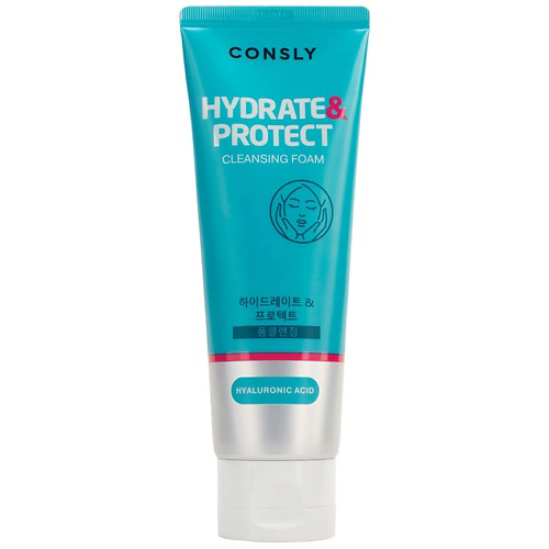 CONSLY Пенка для умывания увлажняющая с гиалуроновой кислотой Hydrate & Protect 120 #1