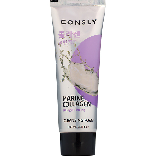 CONSLY Укрепляющая кремовая пенка для умывания с морским коллагеном Marine Collagen Lifting & Firming Cleansing Foam 100 #1