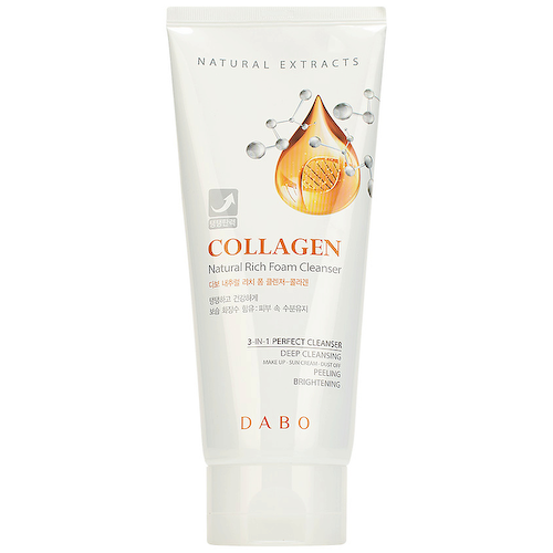 DABO Пенка для умывания c коллагеном Collagen Natural Rich Foam Cleanser 180 #1