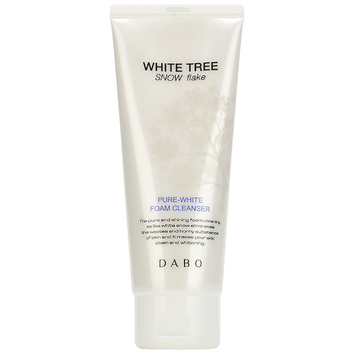 DABO Пенка для умывания для глубокого очищения пор White Tree Snow Flake Pure-White Foam Cleanser 150 #1