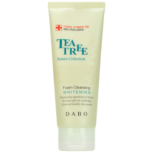 DABO Пенка для умывания с экстрактом чайного дерева Tea Tree Nature Collection Foam Cleansing Whitening 150 #1