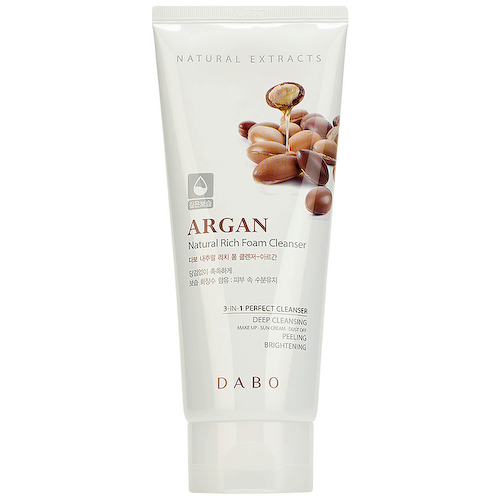 DABO Пенка для умывания успокаивающая c аргановым маслом Argan Natural Rich Foam Cleanser 180 #1