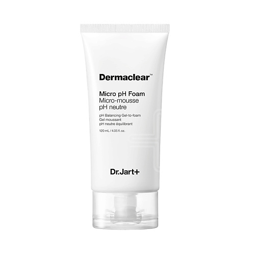 DR. JART+ Гель-пенка для умывания глубокого очищения ph 5.5 Dermaclear Micro pH Foam 120 #1