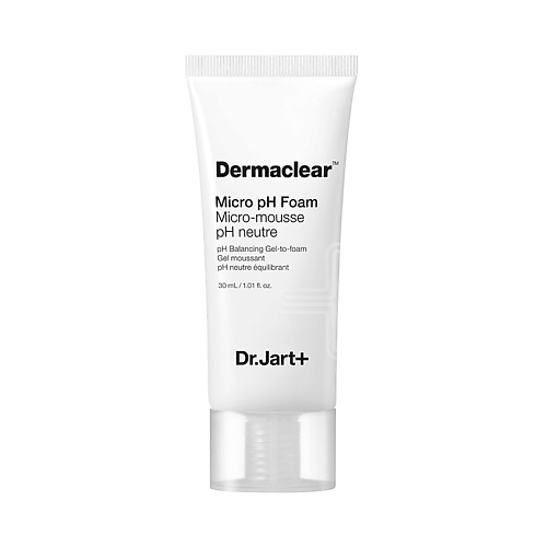 DR. JART+ Гель-пенка для умывания глубокого очищения ph 5.5 Dermaclear Micro pH Foam 30 #1