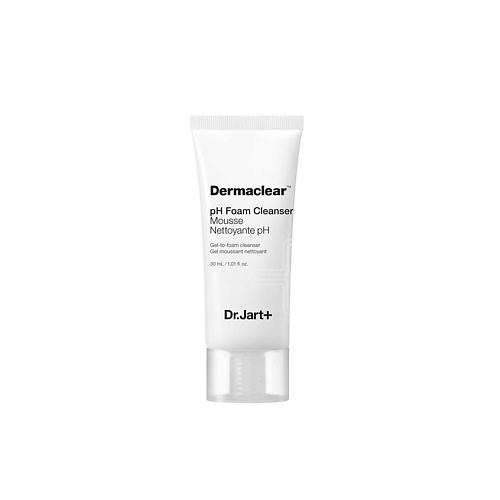 DR. JART+ Пенка для умывания глубокого очищения для чувствительной кожи Dermaclear pH Foam Cleanser 30 #1