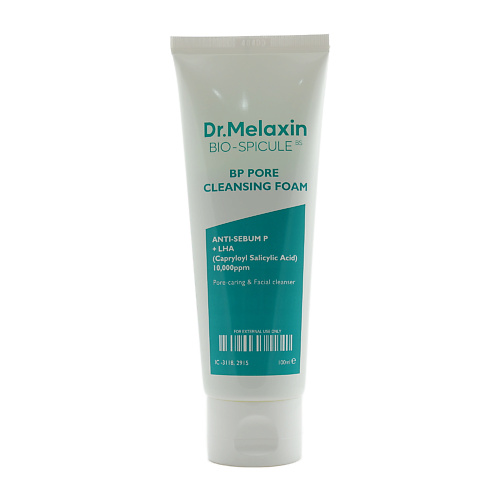 DR.MELAXIN Пенка для лица очищающая с биоспикулами для ухода за порами BP Pore Core Cleansing Foam 100 #1