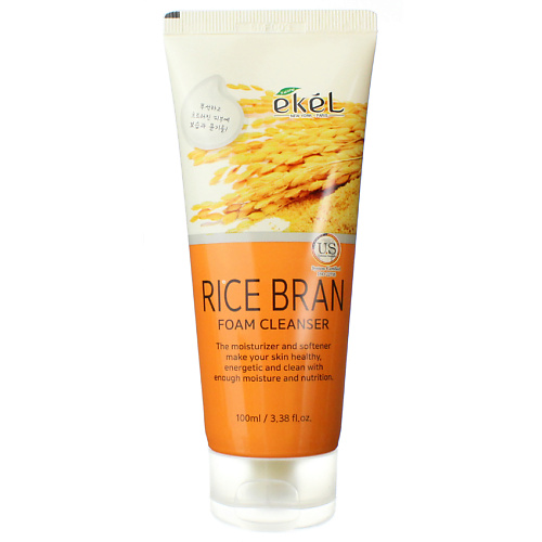 EKEL Пенка для умывания с Отрубями рисовыми Смягчающая Foam Cleanser Rice Bran 100 #1