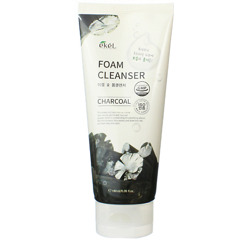EKEL Пенка для умывания с Углем Глубокое очищения пор Foam Cleanser Charcoal 180 #1