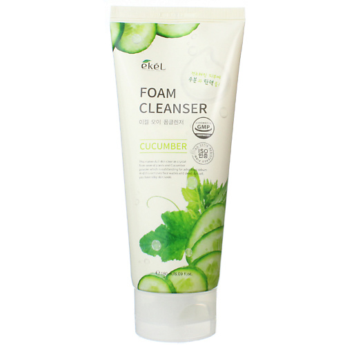 EKEL Пенка для умывания с Огурцом Увлажняющая Foam Cleanser Cucumber 180 #1