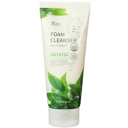 EKEL Пенка для умывания с Зеленым чаем Тонизирующая Foam Cleanser Green Tea 180 #1