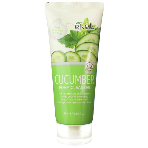 EKEL Пенка для умывания с Огурцом Увлажняющая Foam Cleanser Cucumber 100 #1