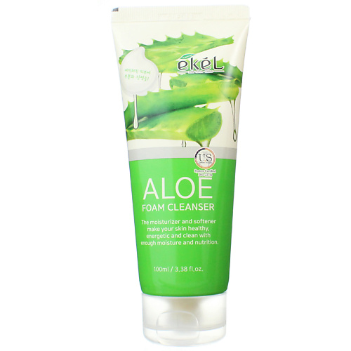 EKEL Пенка для умывания с Алоэ Успокаивающая Foam Cleanser Aloe 100 #1