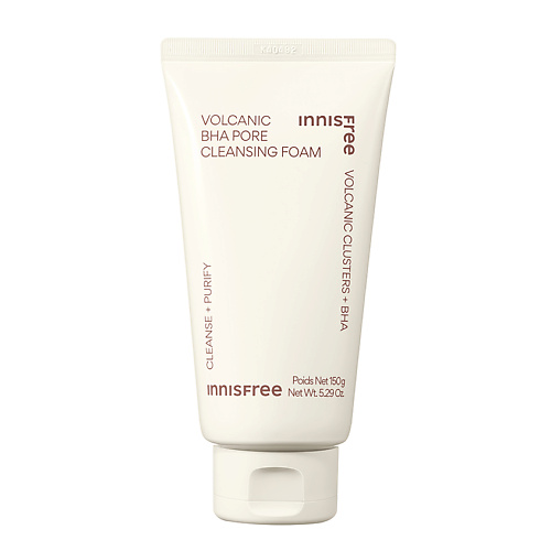 INNISFREE Вулканическая пенка для умывания с BHA кислотами для глубокого очищения пор Volcanic 150 #1