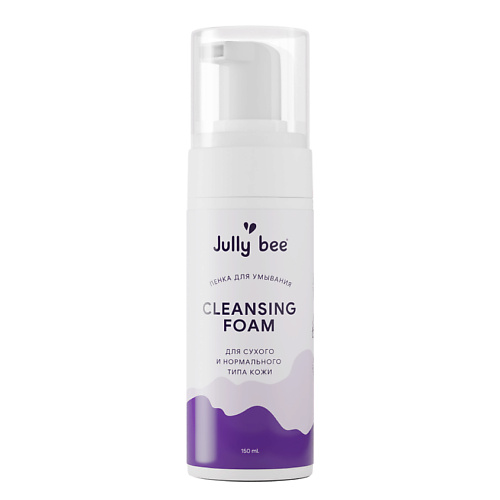 JULLY BEE Пенка для умывания для сухой и нормальной кожи лица Cleansing Foam 150 #1